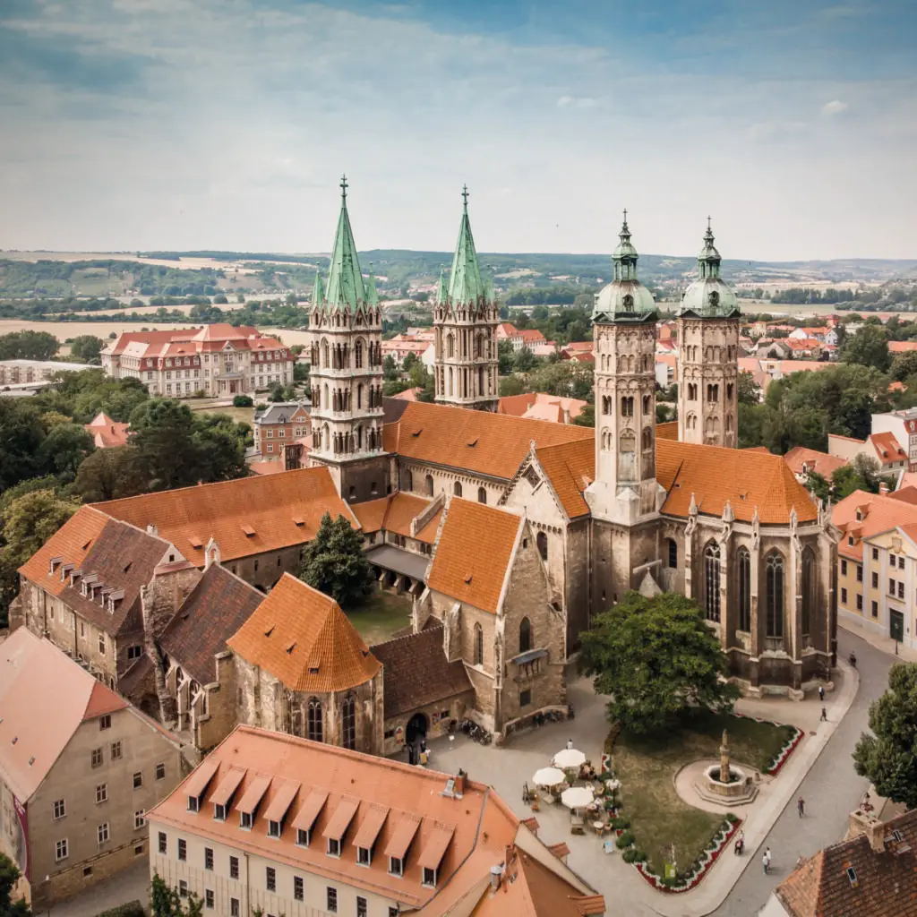 Luftbild Naumburger Dom