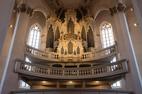 Hildebrandt-Orgel Kirche St. Wenzel in Naumburg