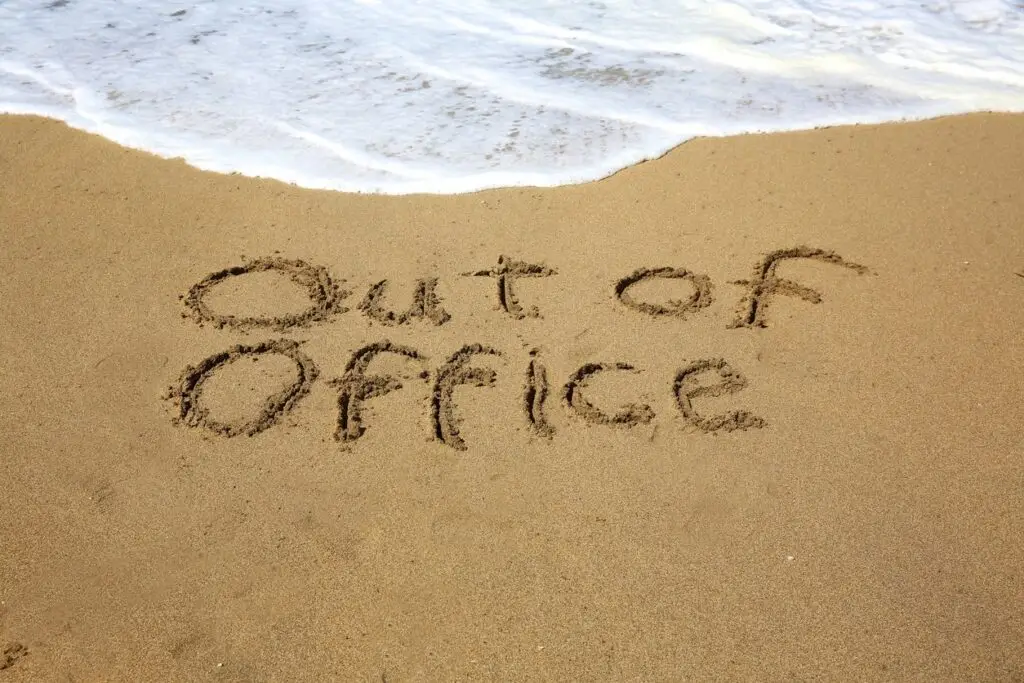 out of office